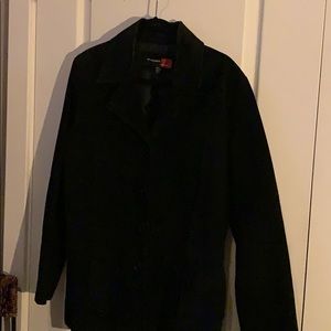 Black suede Leather Jacket